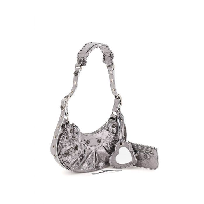 A Spalla Le Cagole Xs In Pelle Metallizzata Bag