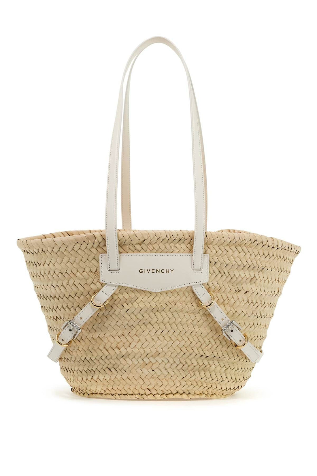 Givenchy Voyou Raffia Shoulder Bag