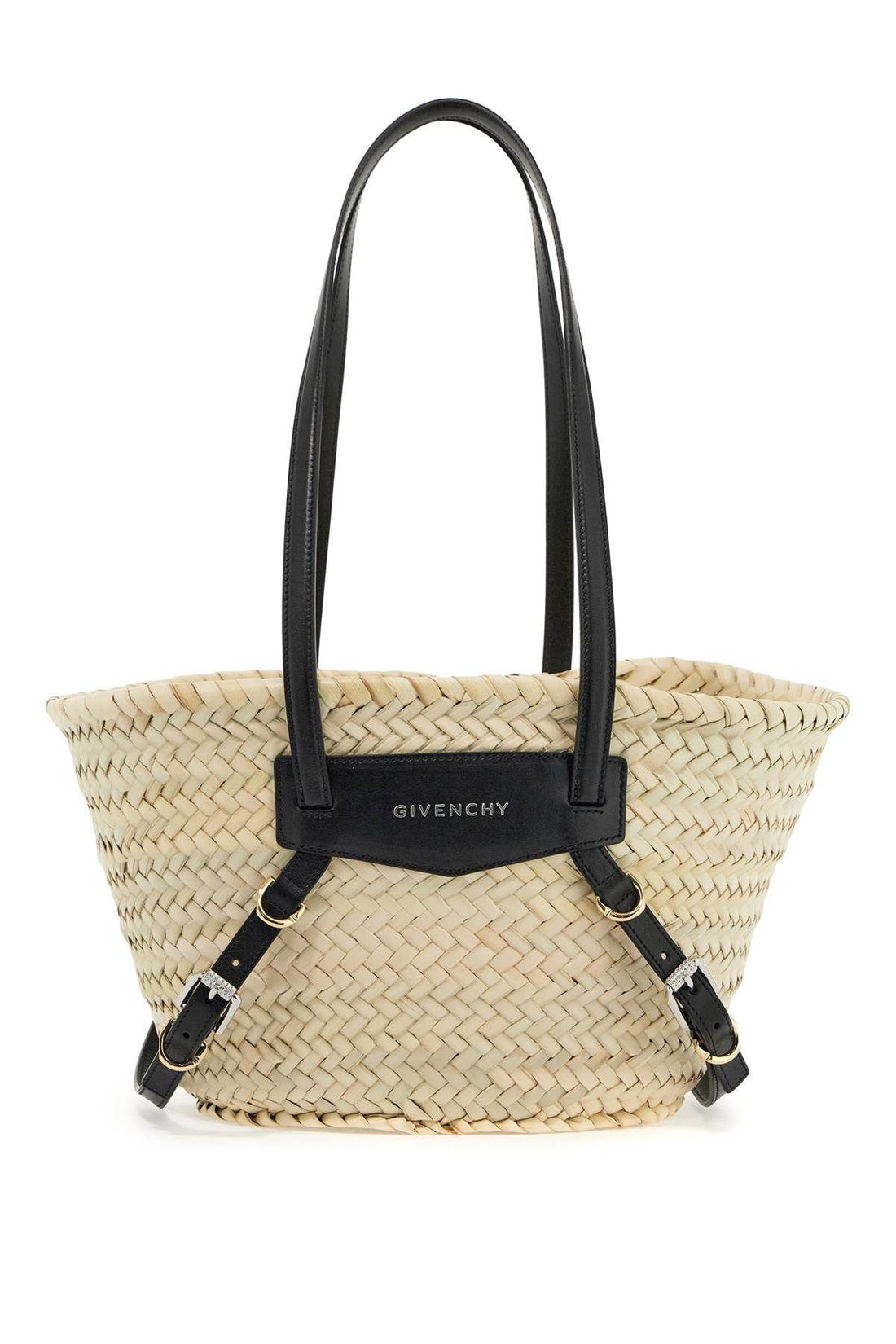 Givenchy Voyou Raffia Shoulder Bag