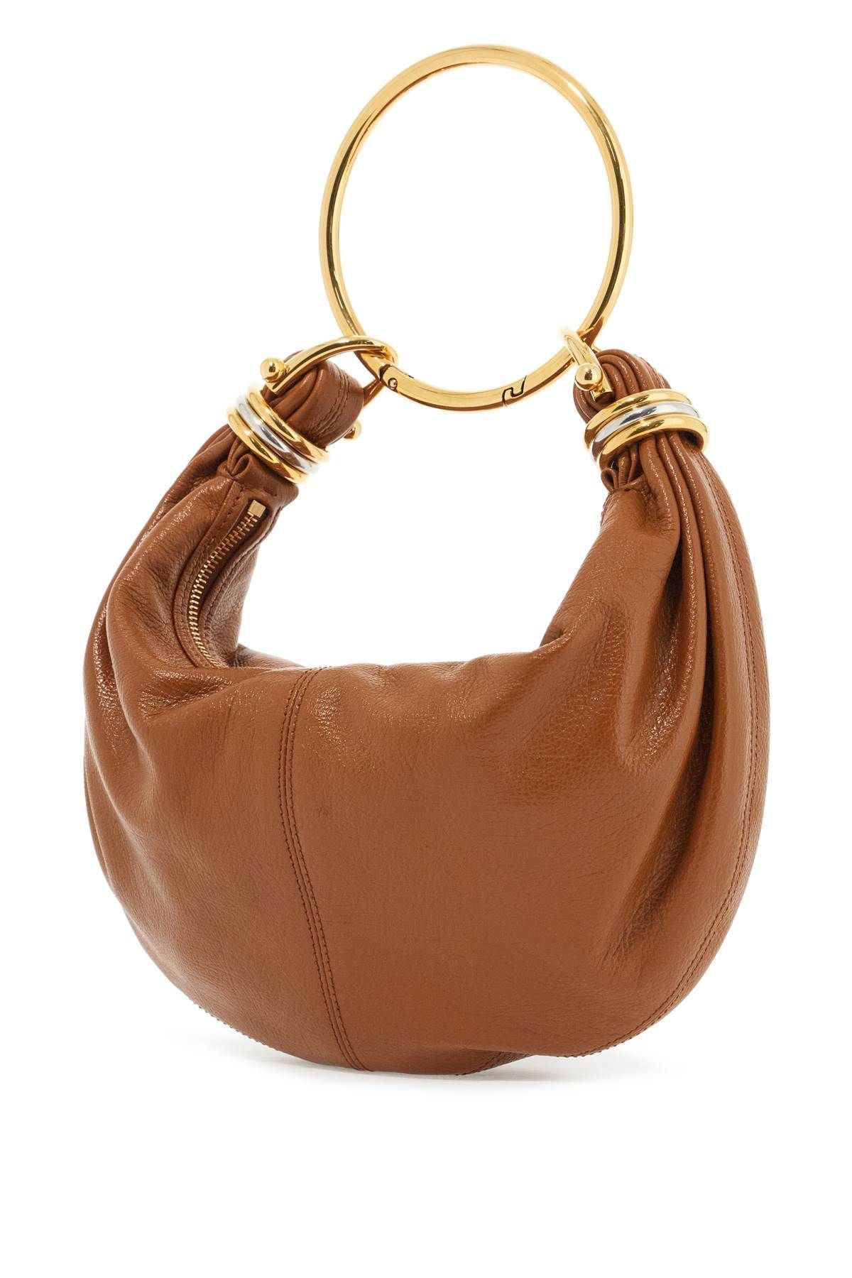 Leather Bracelet Hobo Bag