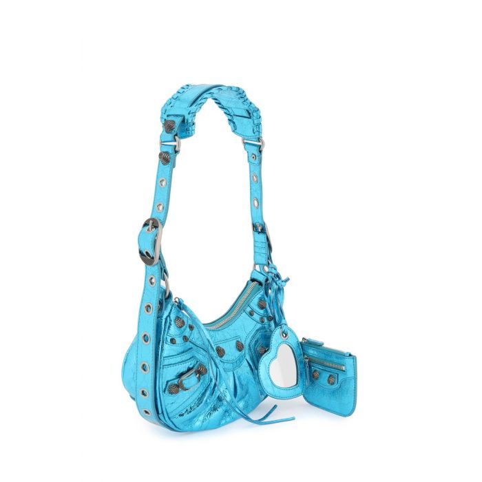 Le Cagole Xs In Pelle Arena Metallizzata Bag