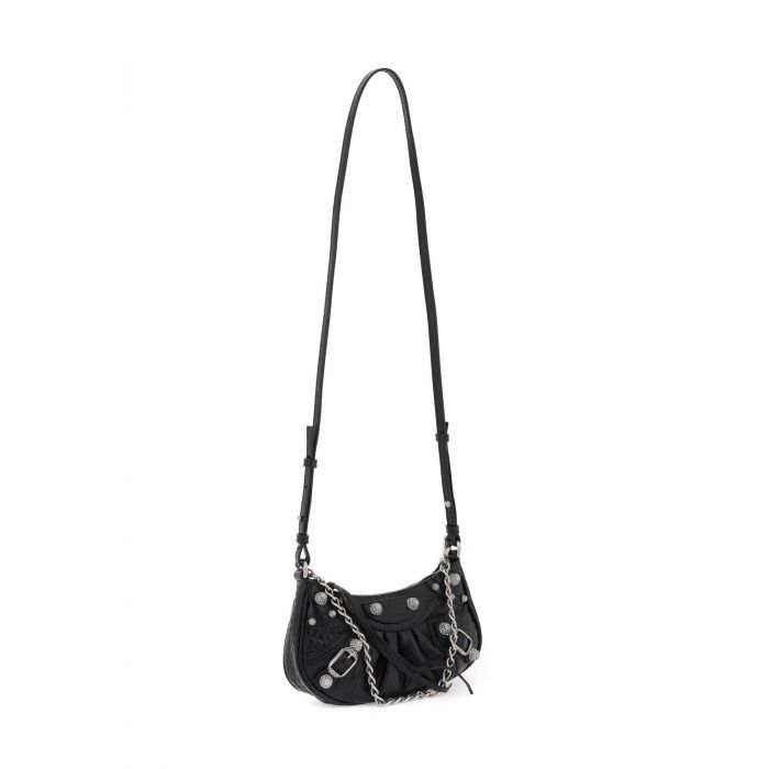 Mini Le Cagole Con Borchie Strass Bag