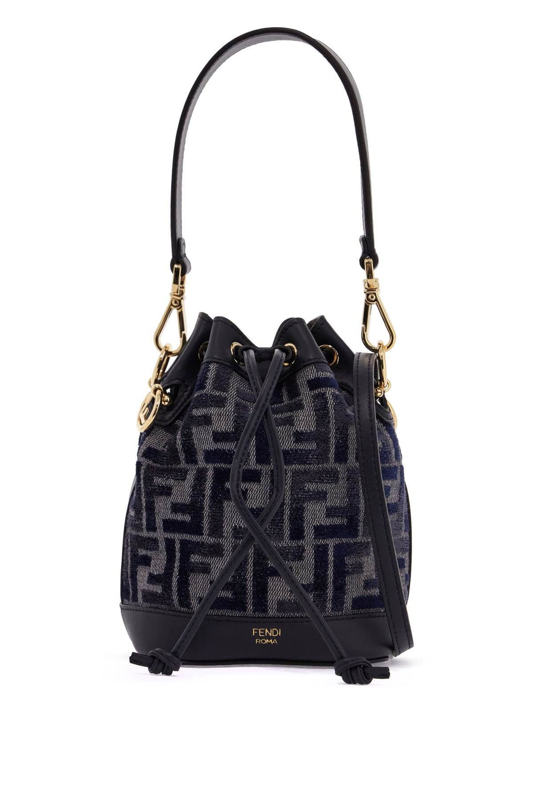 Fendi Mini Mon Tresor In Ff Chenille Bag