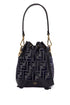 Fendi Mini Mon Tresor In Ff Chenille Bag