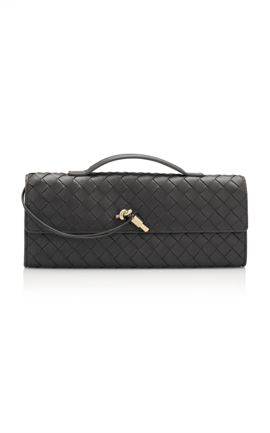 BOTTEGA VENETA Andiamo Long Leather Clutch