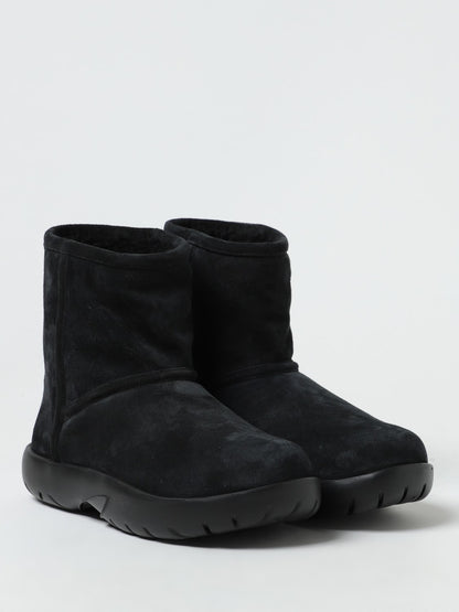 bottega veneta snap ankle boots in suede