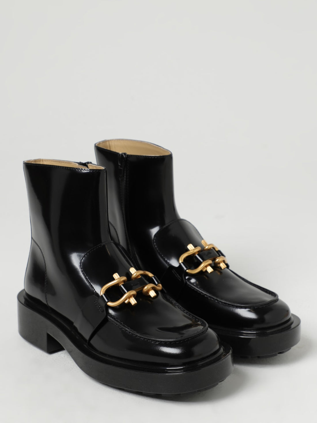 bottega veneta monsieur ankle boots in brushed leather