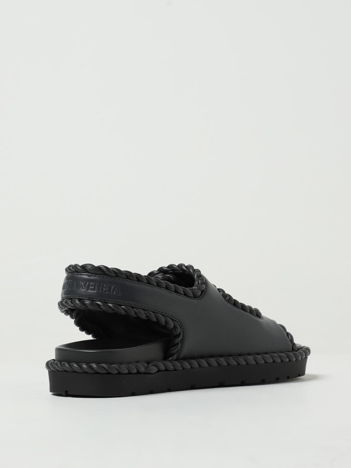 heeled sandals woman bottega veneta