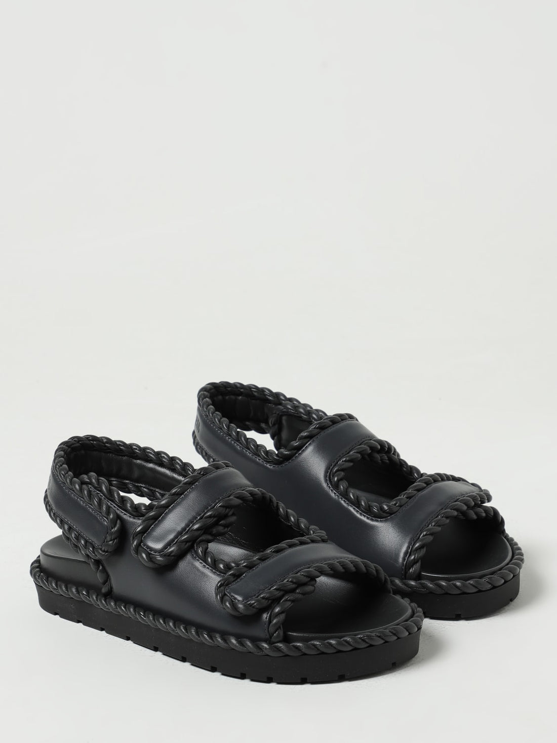 heeled sandals woman bottega veneta