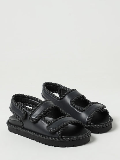 heeled sandals woman bottega veneta