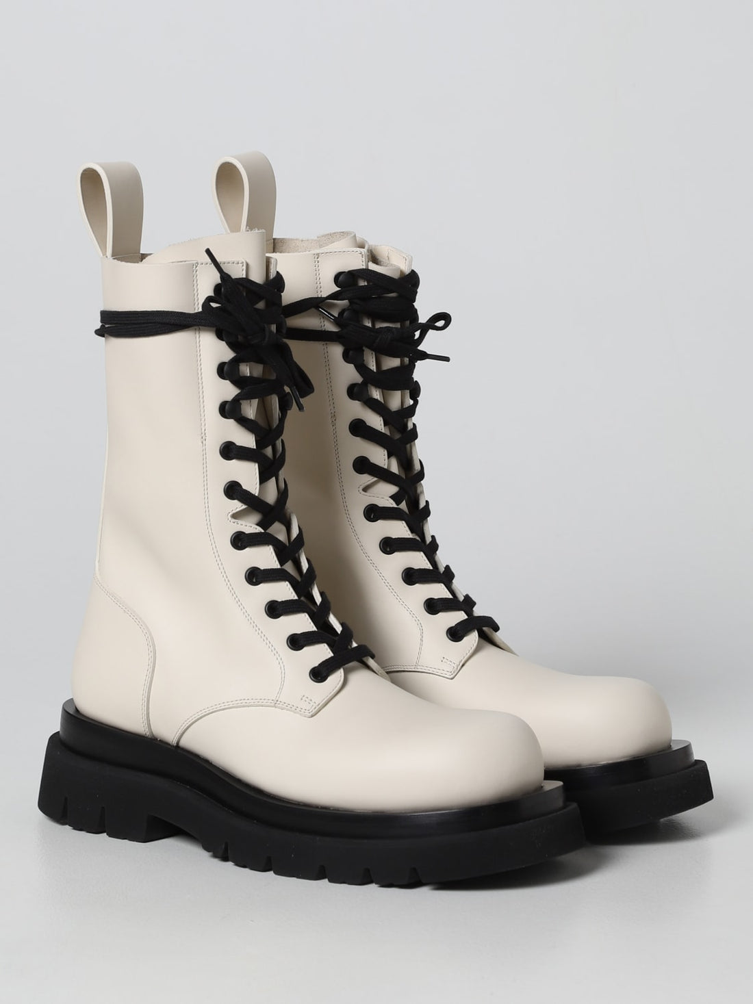 bottega veneta leather ankle boots