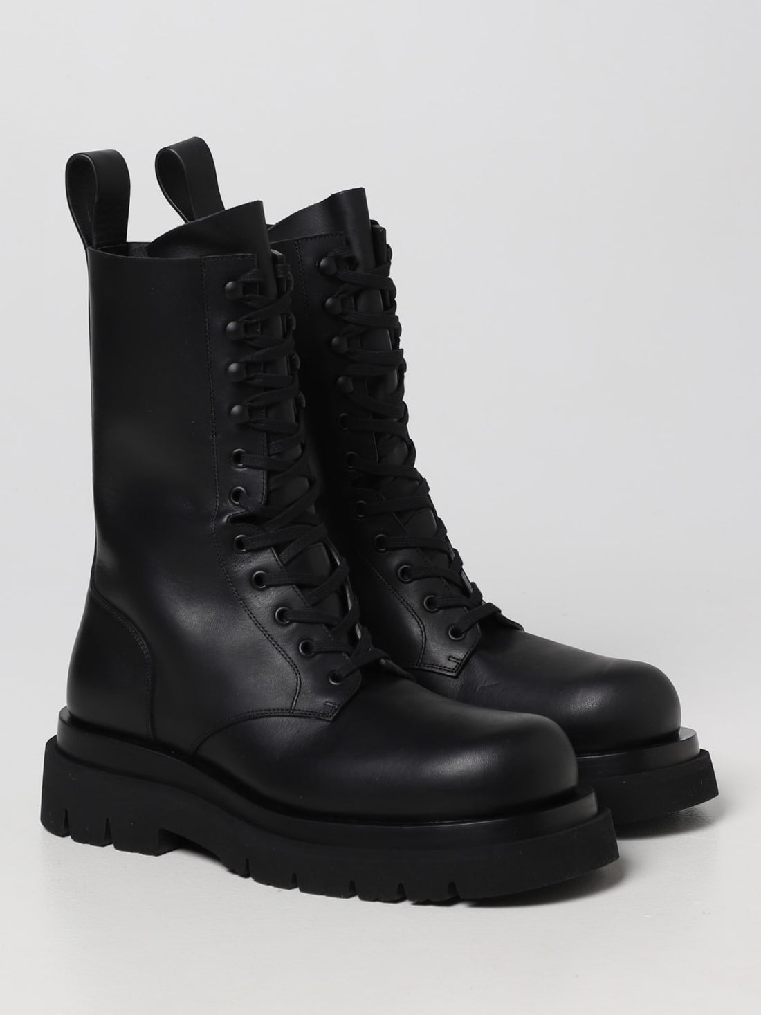 bottega veneta leather ankle boots