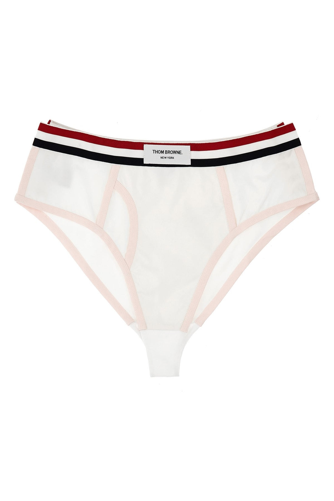 THOM BROWNE 38 oxford cotton briefs