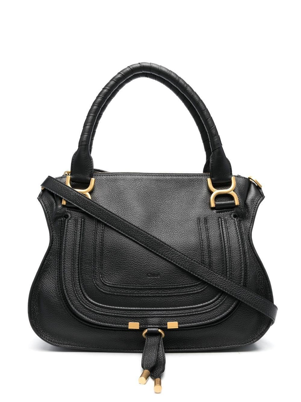 Chloé Marcie Bag In Grained Leather