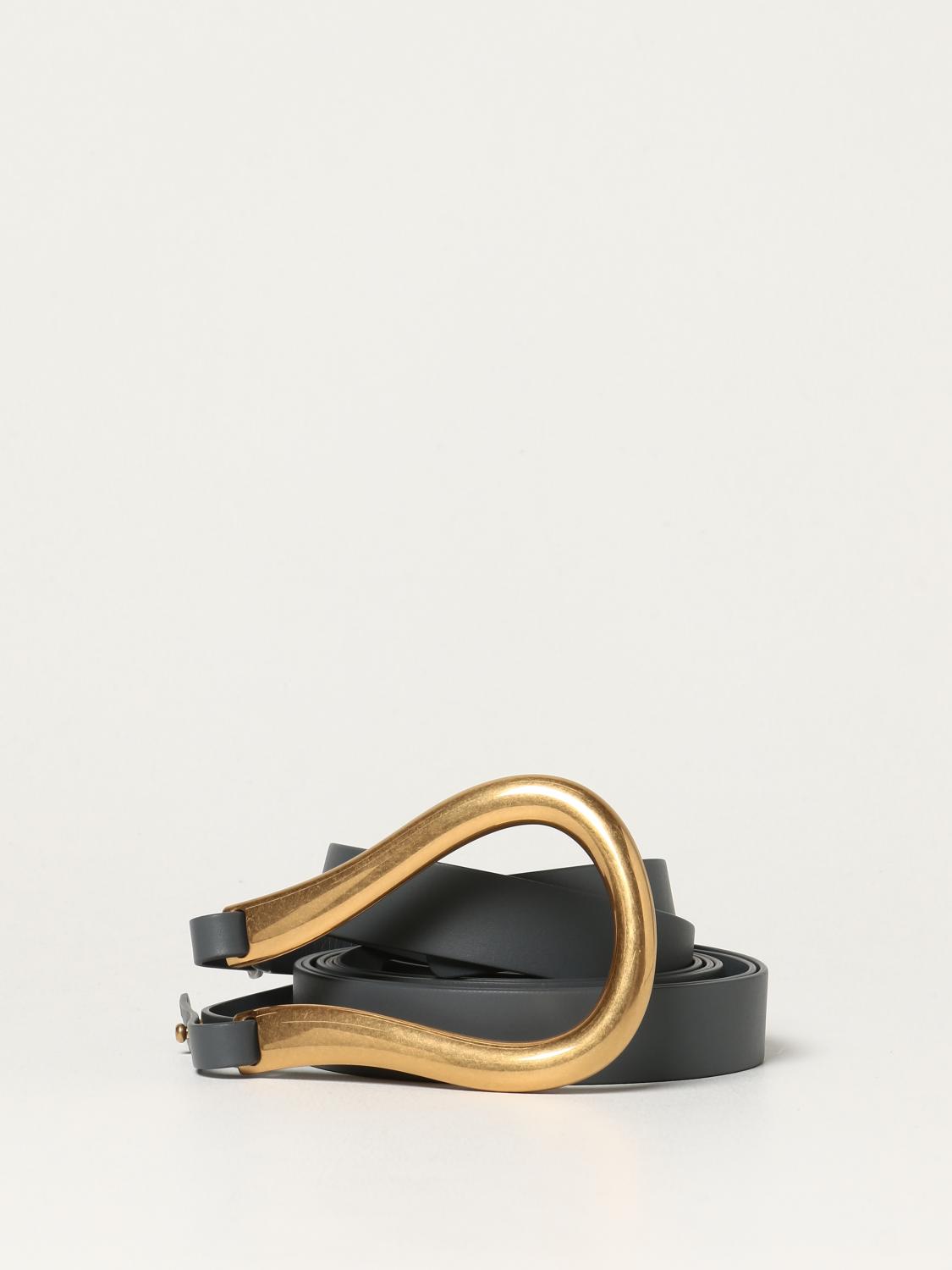 BOTTEGA VENETA L horsebit leather belt