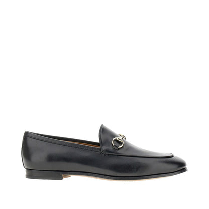 GUCCI 40 leather jordaan loafers