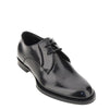 spazzolato leather laced shoes