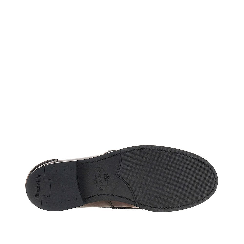 pembrey w5 fumé polished leather loafers