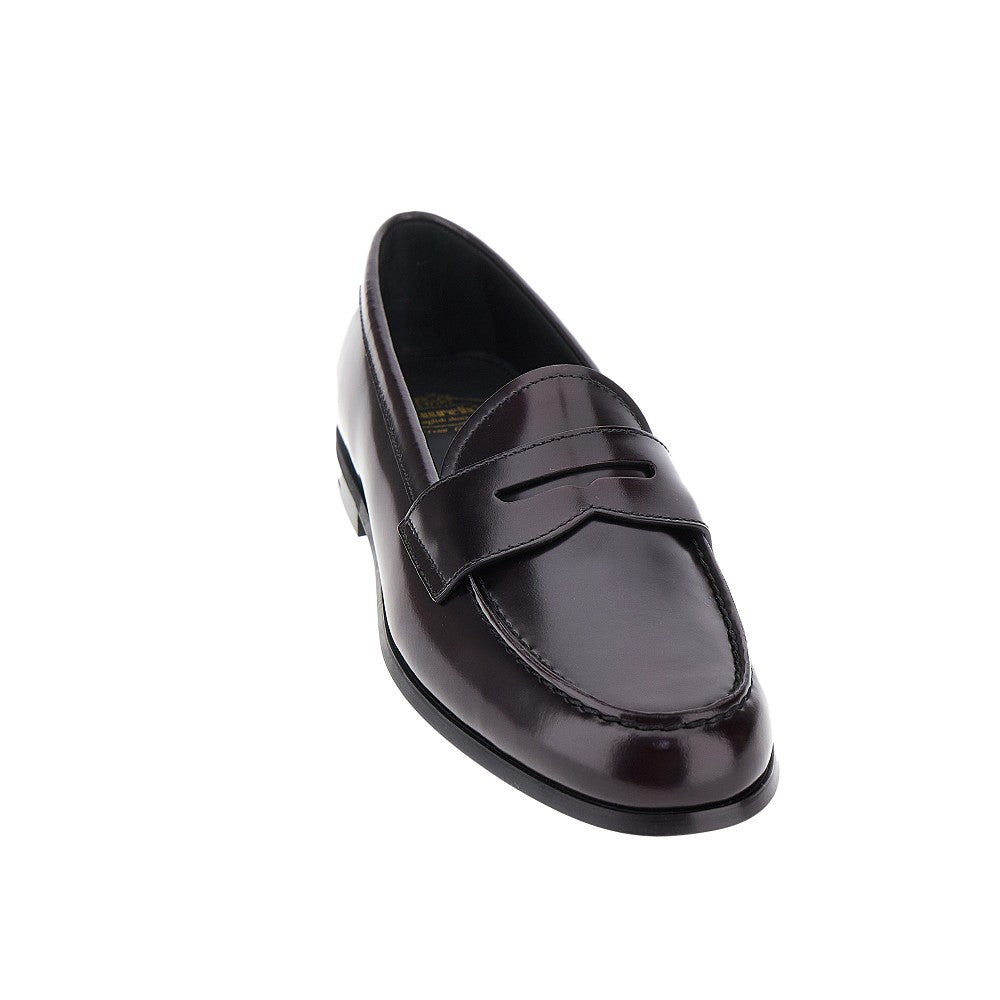 CHURCH 37 natalie fumé polished leather loafers