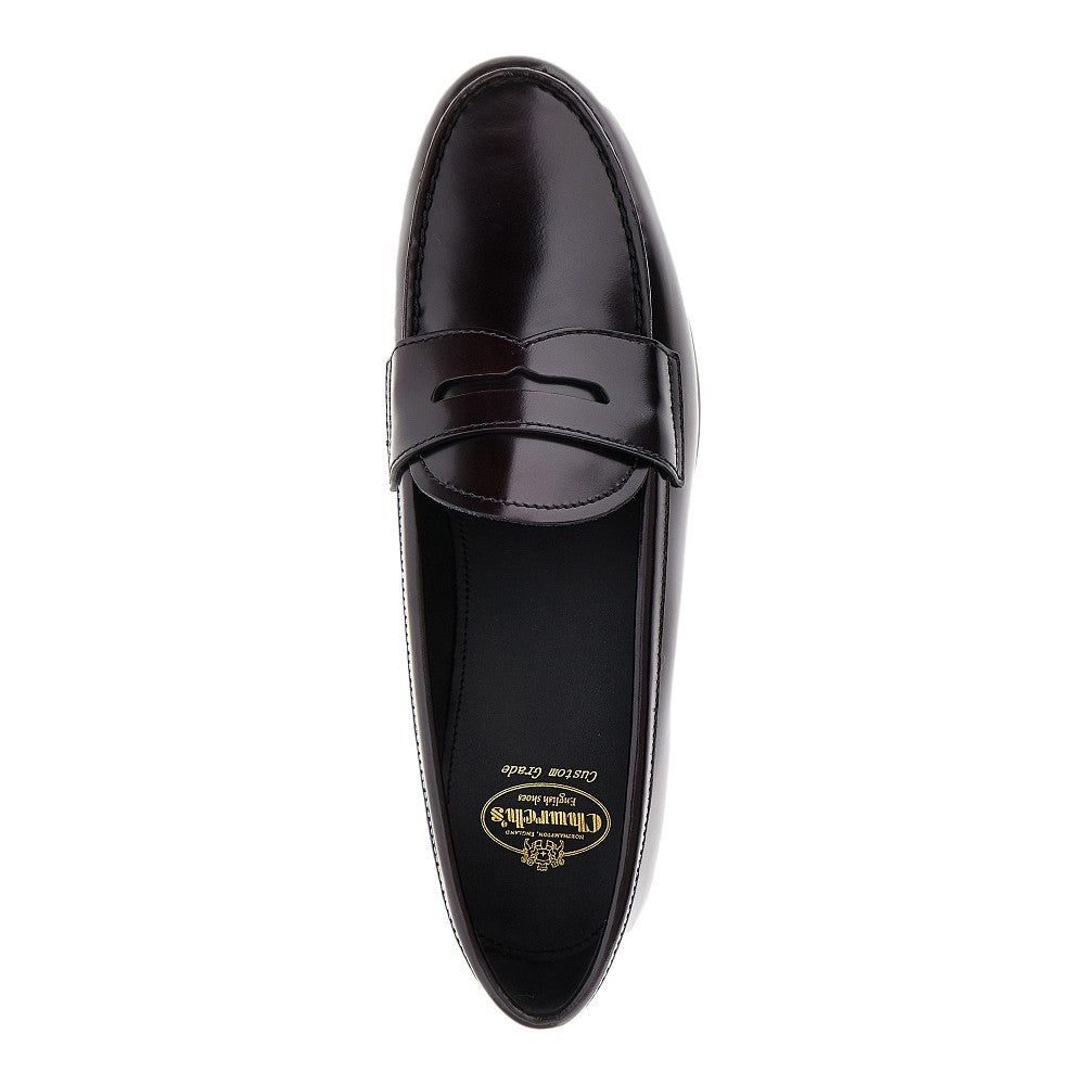 CHURCH 36+ natalie fumé polished leather loafers