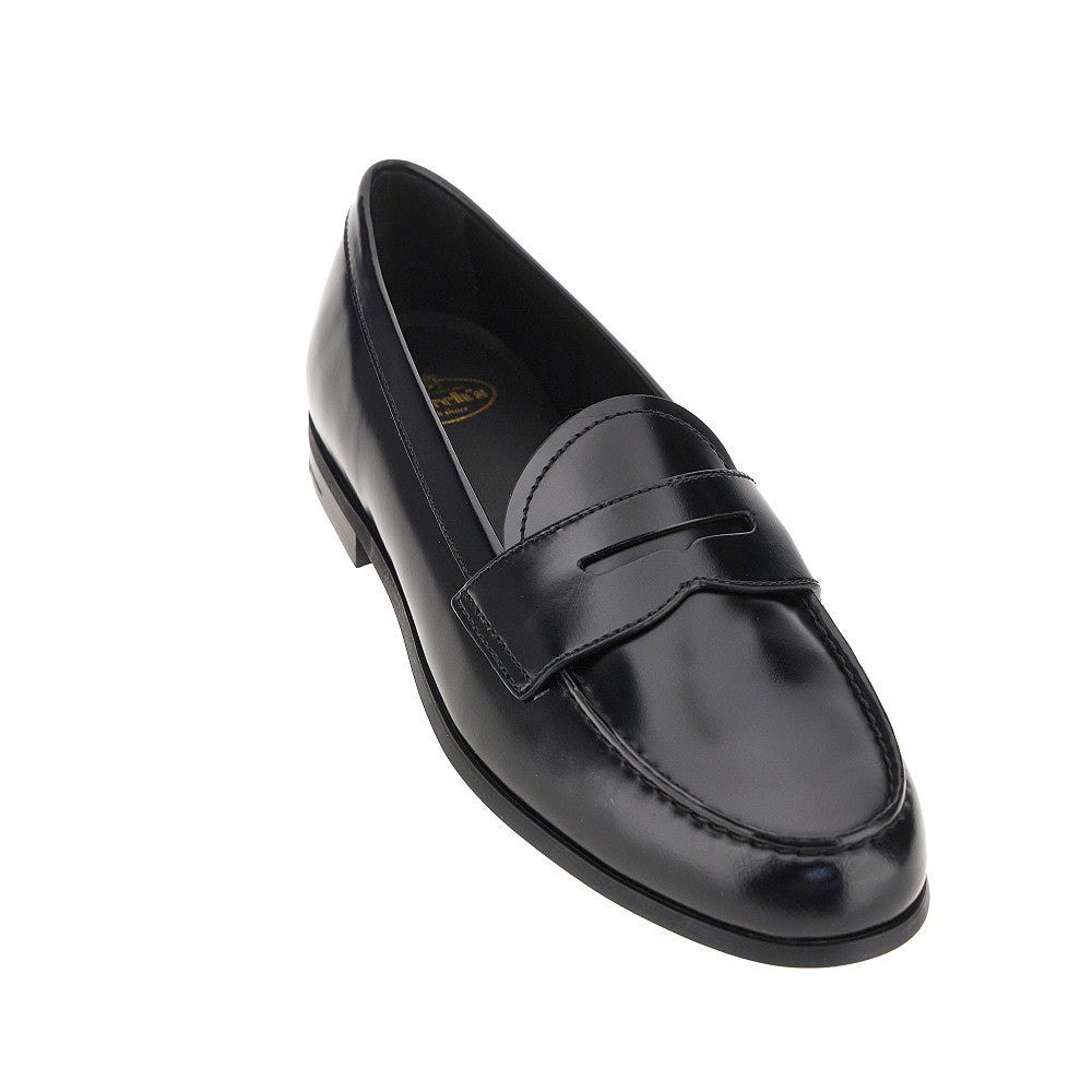 CHURCH 36+ natalie fumé polished leather loafers