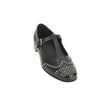 nappa leather mary-jane flat shoes