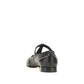 CHURCH 36 nappa leather mary-jane flat shoes