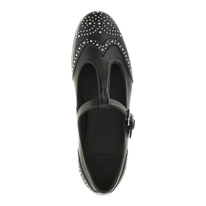 CHURCH 36 nappa leather mary-jane flat shoes
