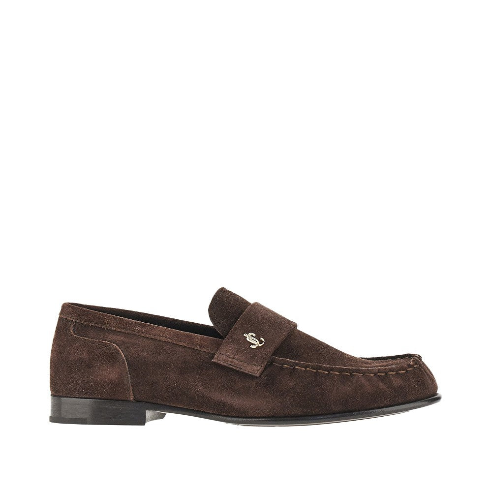 ellis suede leather loafers