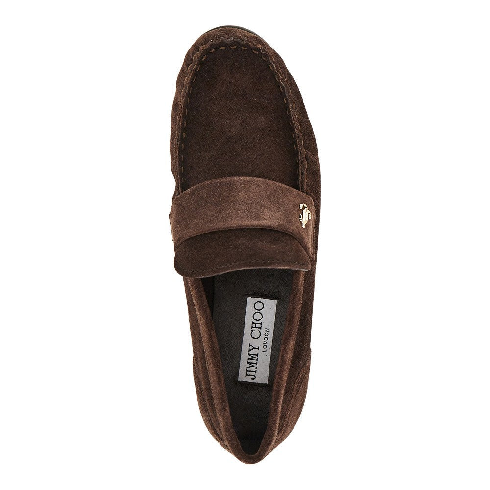 ellis suede leather loafers