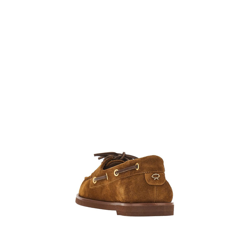 vandée suede boat shoes