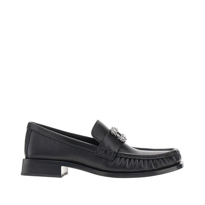 leather loafers