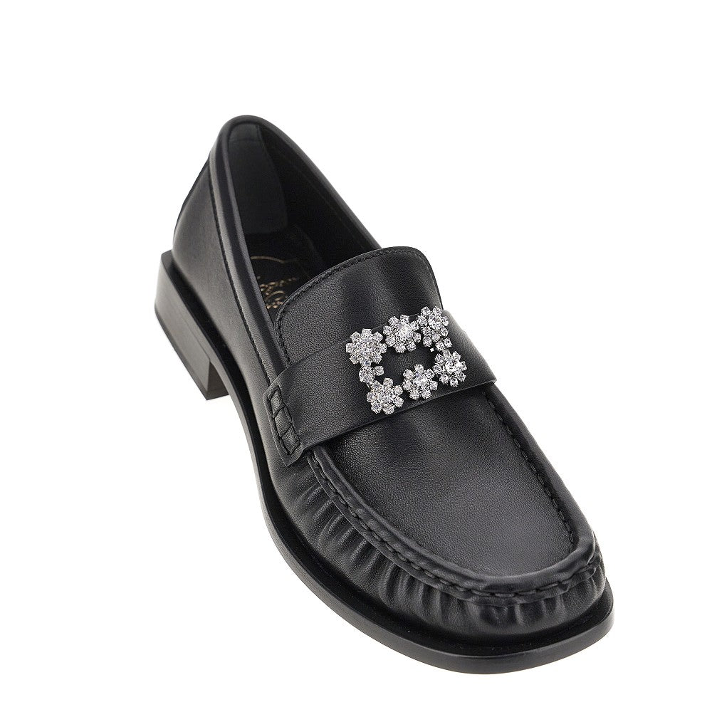 leather loafers