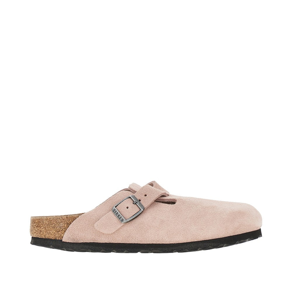 suede leather boston sabot