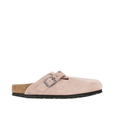 suede leather boston sabot
