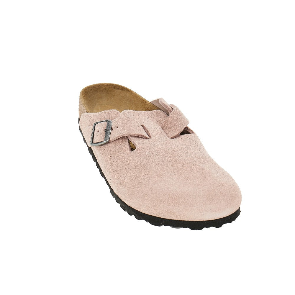 BIRKENSTOCK 36 suede leather boston sabot