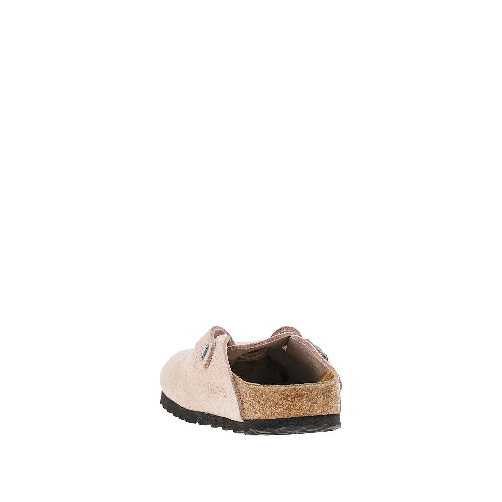 BIRKENSTOCK 36 suede leather boston sabot