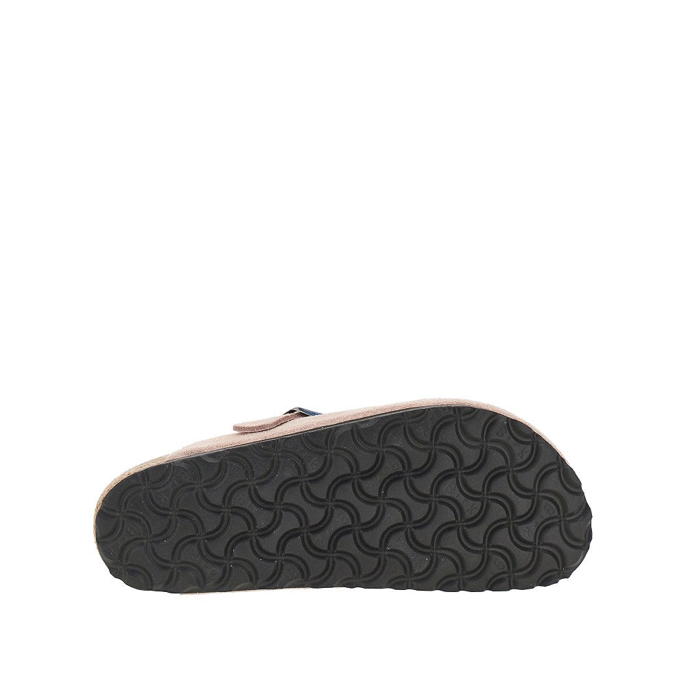 suede leather boston sabot