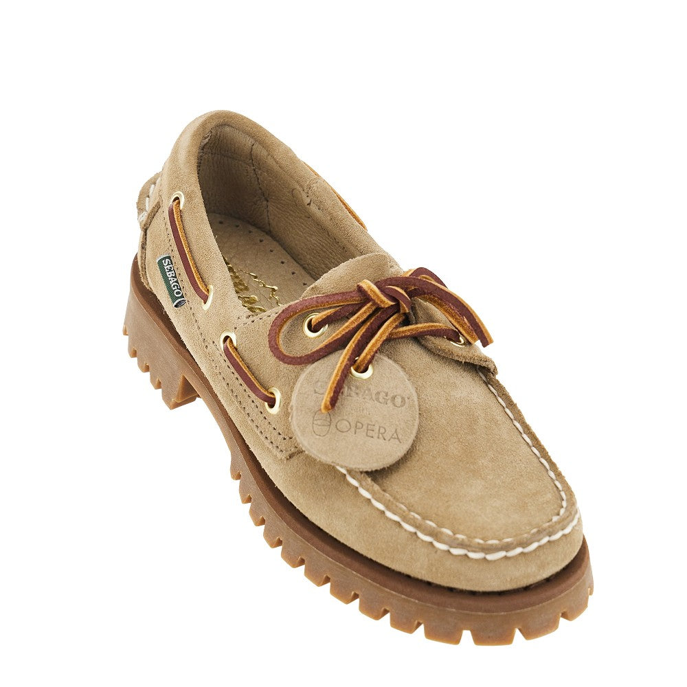 SEBAGO 6 suede leather ranger artisan loafers