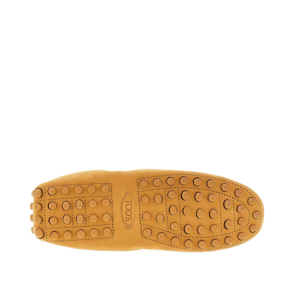 TODS 36 nabuck glove loafers