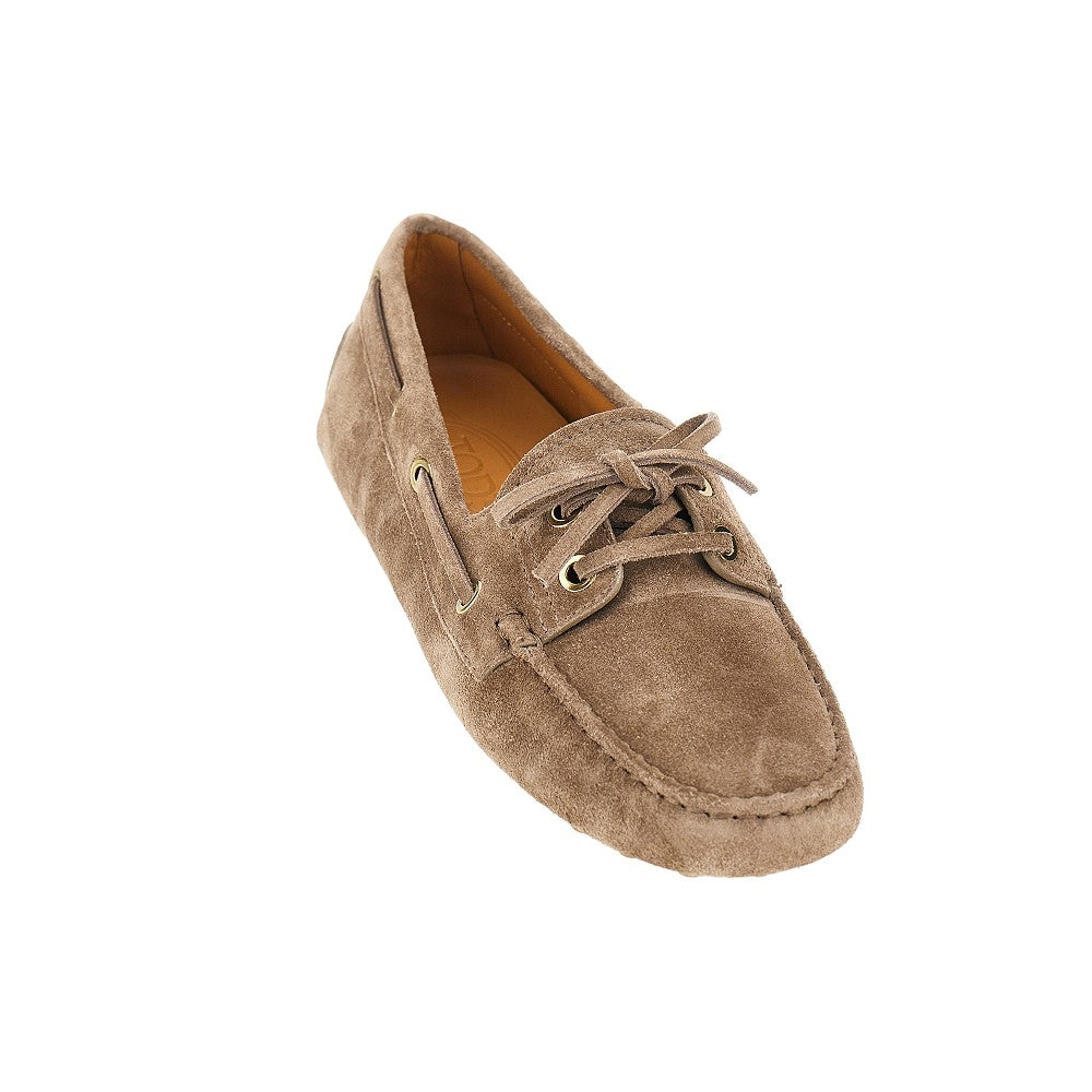 TODS 36+ suede leather boat shoes
