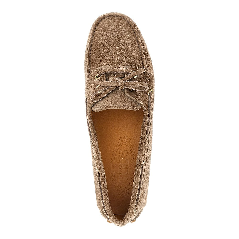 TODS 36+ suede leather boat shoes