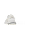 mesh sneakers with leather details