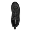 satin and suede leather sneakers
