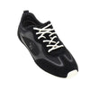 field mesh and leather sneakers