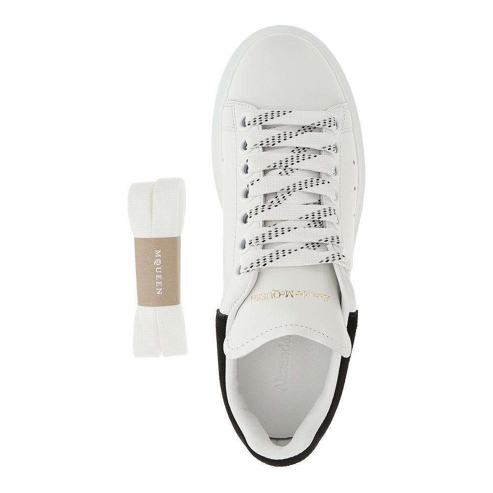 leather oversize sneakers