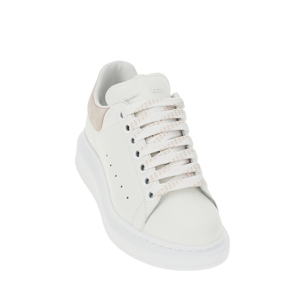 leather oversize sneakers
