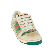 GUCCI 36 used-effect screener sneakers