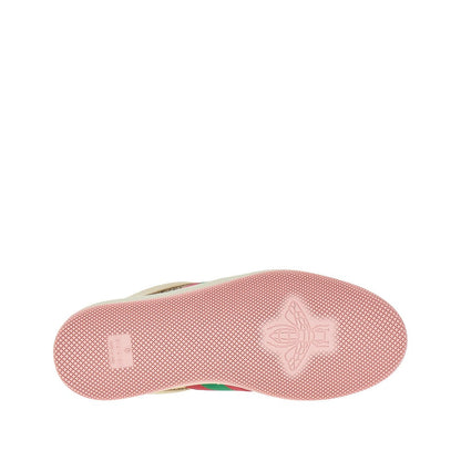 GUCCI 36 screener sneakers with gg crystals