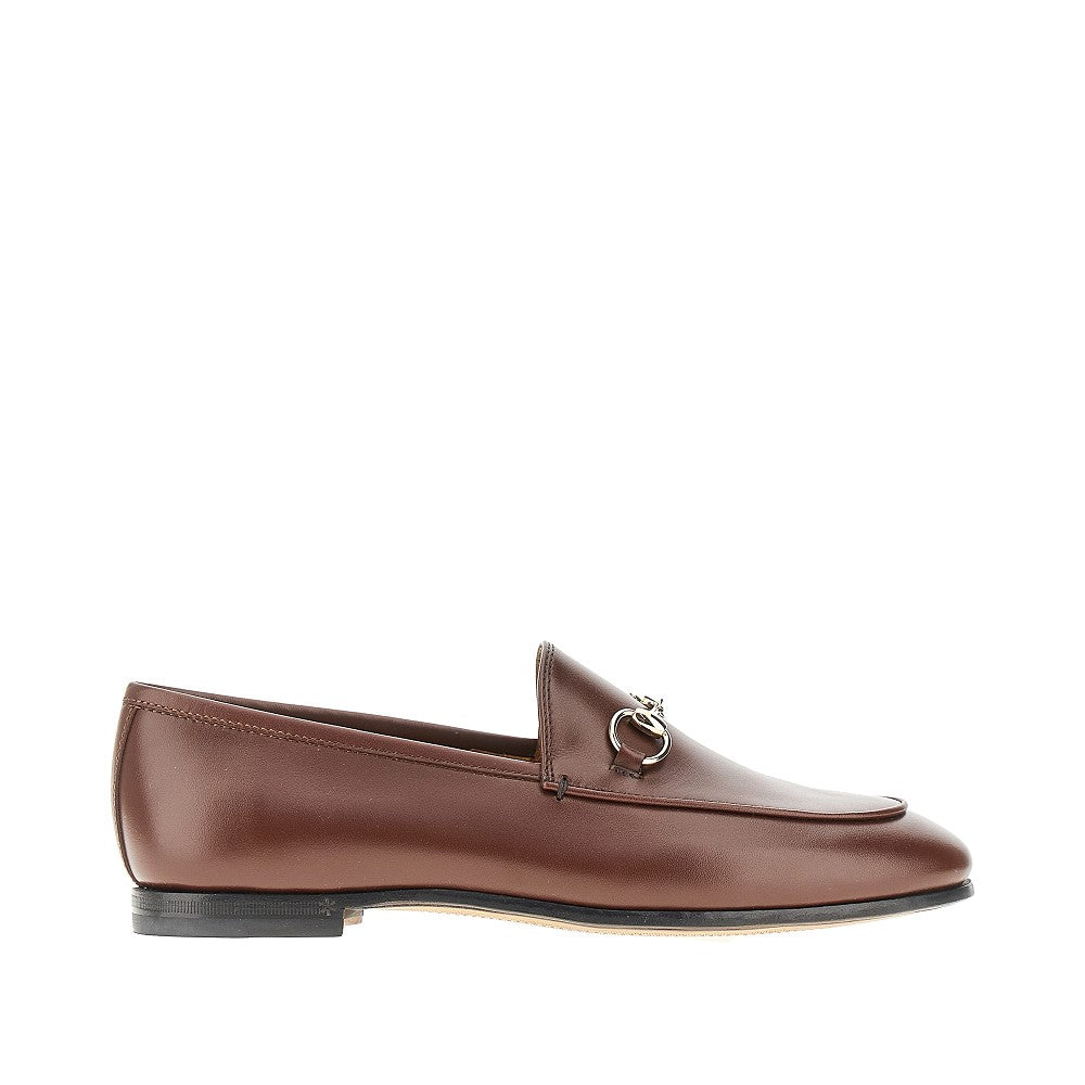 GUCCI 36+ leather jordaan loafers